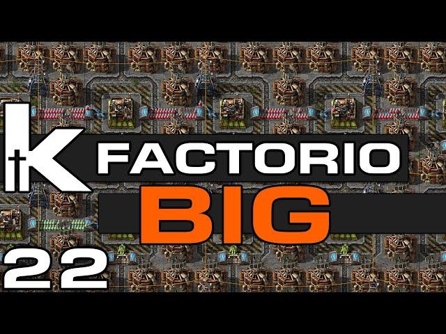 Factorio BIG - Ep 22 | Building out the Science Module | Factorio Megabase in 0.18