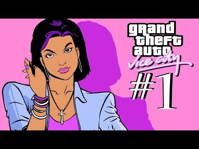 GTA: VICE CITY. Полное прохождение #1. Паук на заднем плане.