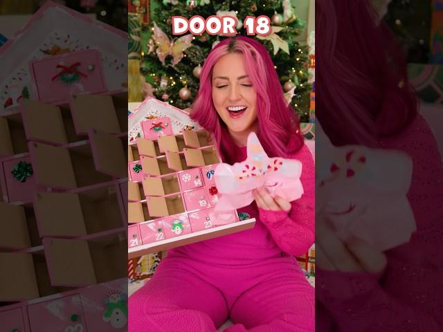 Opening ENTIRE ADVENT CALENDAR: ALL PINK theme (day 1)