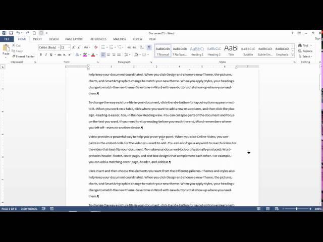 How To Auto Scroll in Word - Move Hands-Free Through a Word Document