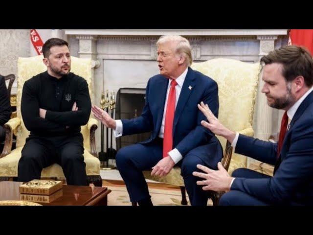 VIRAL: Trump-Zelensky Oval Office Meeting Turns Tense