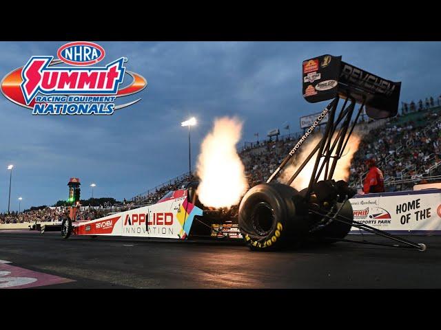 2024 NHRA Summit Nationals | Top Fuel Night Qualifying Q2 | Norwalk, OH