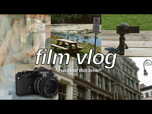 FILM VLOG: shooting, developing, & reaction | Nikon FE (manual film camera)
