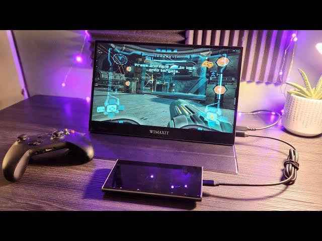 Galaxy S23 Ultra Samsung Dex Gaming is AWESOME | Emulation POWERHOUSE