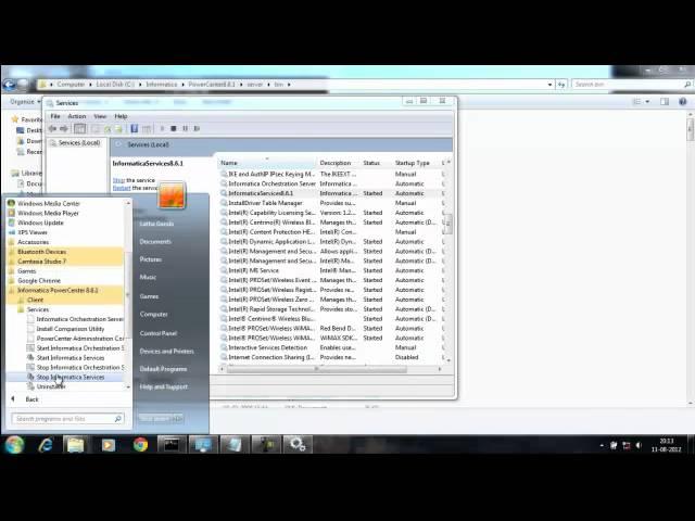 Informatica Installation on windows 7 part 1 - server by manish