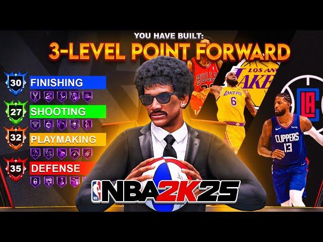 This NBA 2K25 POINT FORWARD is the BEST BUILD in the game..