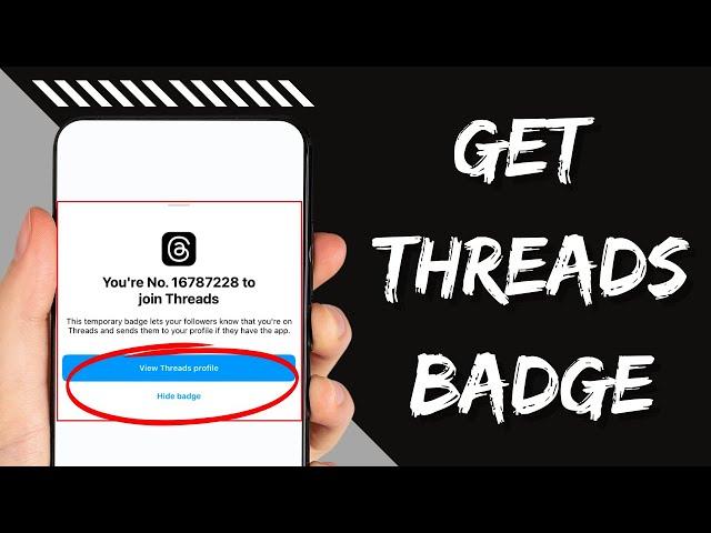 How to Hide/Unhide Threads Badge on Instagram Profile