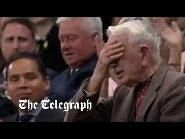 Moment Canada’s House of Commons gave standing ovation to veteran later revealed as Nazi