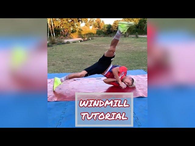 Windmill Tutorial | BreakDance | Powermoves | bboy | Parkour | Tricking | Hiphop | Alex Destreza