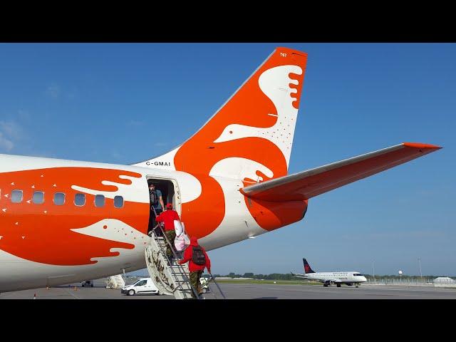 Air Inuit B737-200C Flight | Montreal to La Grande