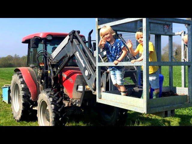 Tractor Riding Adventure - Family Fun on the Farm!