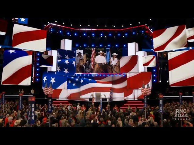 The National Anthem rarely heard before/full version:from night 4 of RNC Conv #NationalAnthem #usa