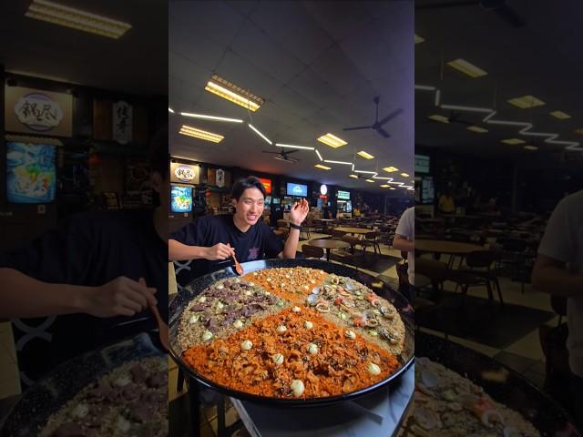 INSANE 50 INCH - 30 SERVINGS Paella Eating Challenge! #foodchallenge