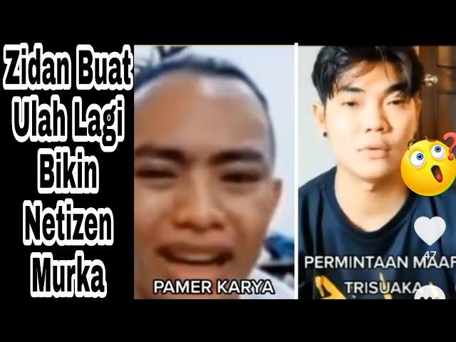 Kumpulan Hujatan Netizen Buat Zidan Sampe Kena Mental