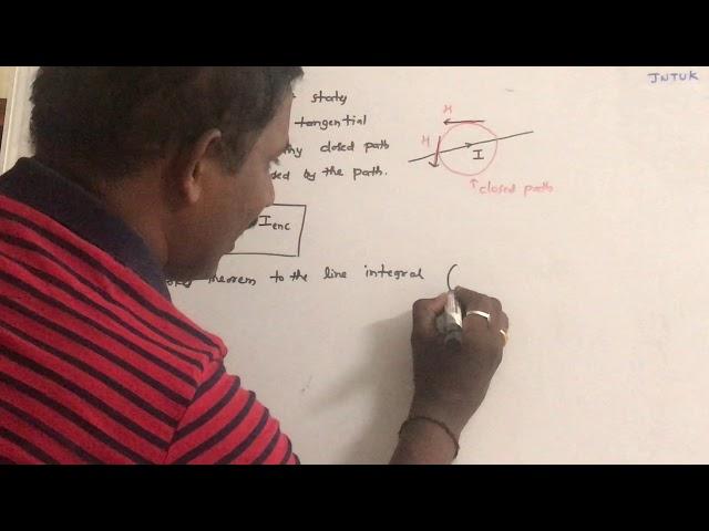 AMPERES' CIRCUIT LAW - MAXWELL'S EQUATION - MAGNETOSTATIC FILEDS - EMTL - UNIT II