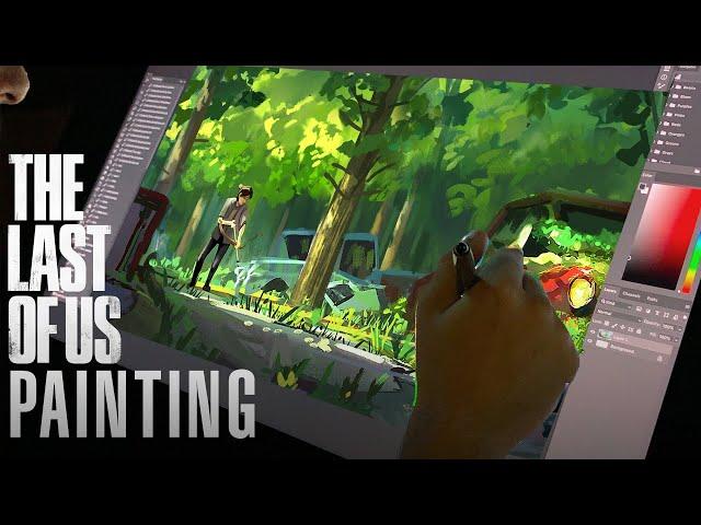 PAINTING THE LAST OF US 2: Digital art tips & tricks