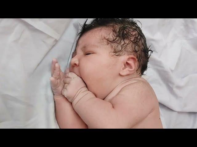 Chubby Newborn Baby after Birth you will see in Life || looks Beautiful when dressed up #chubby