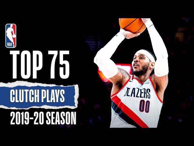 Top 75 MOST Clutch Plays | 2019-20 Season