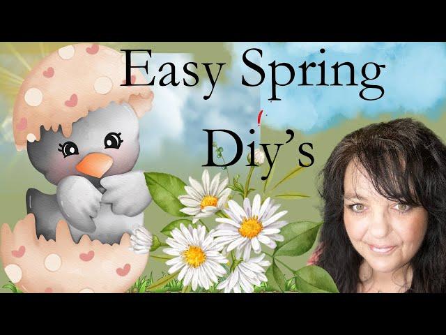 4 Easy Spring Diys for Home Decor | And the prettiest