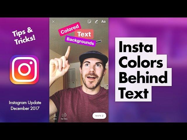 How to Add Color Background to Text Instagram Stories