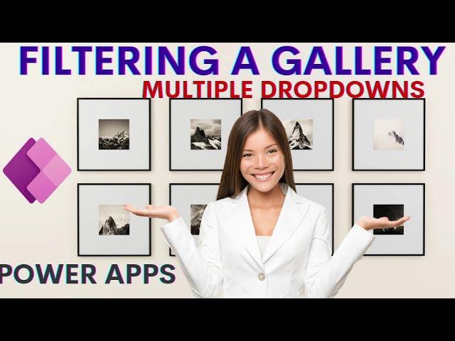 PowerApps Filter Gallery by Dropdown | For Beginners