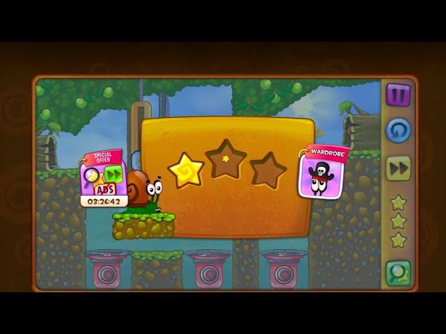 Snail Bob - Grandpa's B'Day Level 1 2 3 4 5 Complete Walkthrough