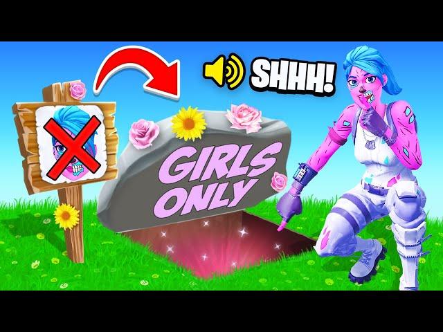 I Went UNDERCOVER in a GIRLS ONLY Fashion Show! (Fortnite)