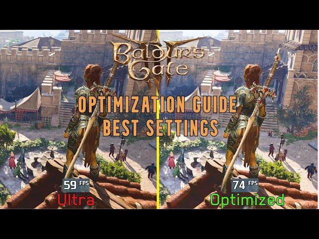 Baldur's Gate 3 | OPTIMIZATION GUIDE | Every Graphics Settings Tested | Best Settings