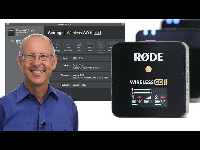 Rode Wireless Go II | Complete Record Settings Tutorial