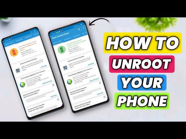 How To Unroot Any Rooted Android Phone | Unroot Any Phone In One Click | How To Uninstall Magisk