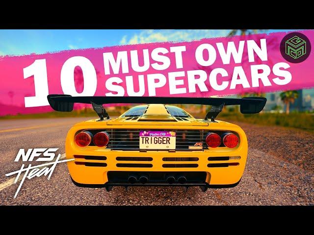 Top 10 Supercars YOU MUST OWN in NFS Heat | Best Supercars in NFS Heat