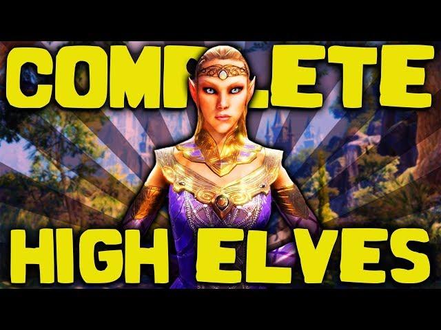 Skyrim - The COMPLETE Guide to the Altmer - Elder Scrolls Lore
