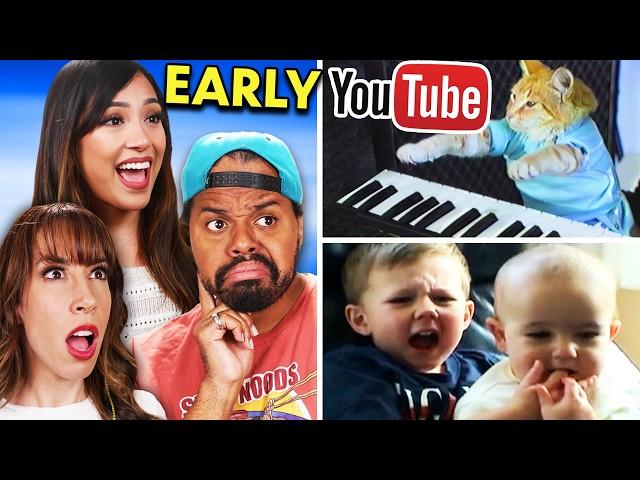 Millennials React To YouTube's First Viral Videos! (Boxxy, The Landlord, Double Rainbow) | React