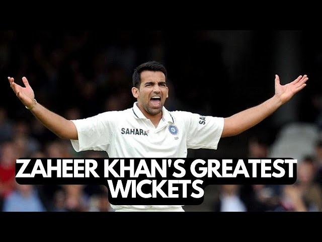 Zaheer Khan: Best wickets Compilation