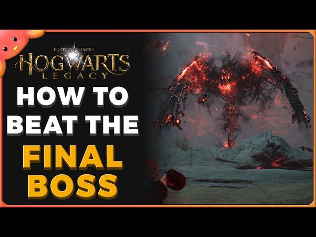 How to DESTROY the Final Boss - Hogwarts Legacy (Ranrok Dragon full fight)