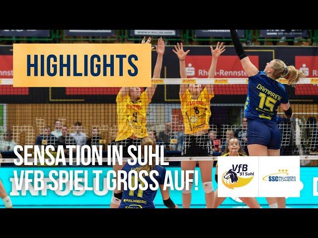 VfB 91 Suhl LOTTO Thüringen - SSC Palmberg Schwerin | Highlights Frauen Volleyball Bundesliga