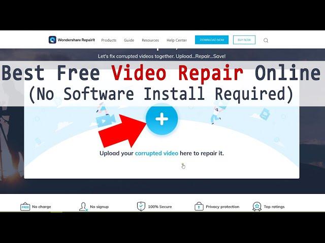 How to Repair Any Damaged Video Online & FREE!