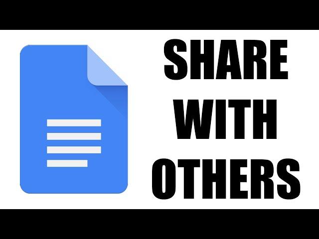 How to Share Google Docs With Others