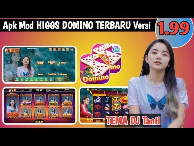 Mod apk Higgs Domino terbaru Versi 1.99 || King of Olimpus || tema Dj Tanti