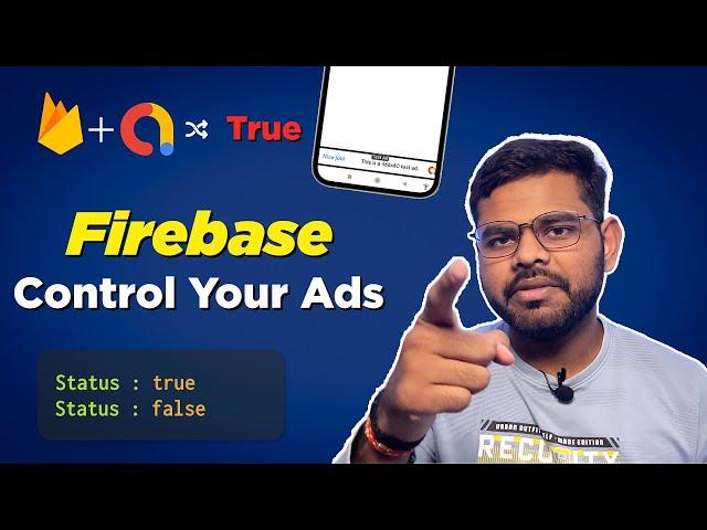 How to Manage your Ads from Firebase? | Manage Ads from Server