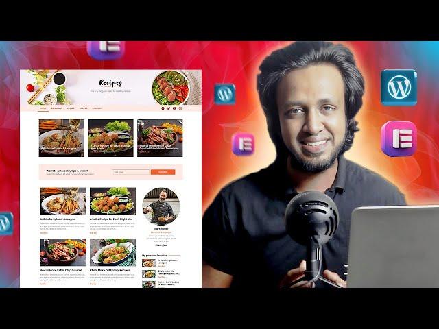 Wordpress Blog with Elementor Full Tutorial for 2024 ~ A Complete Personal Blog