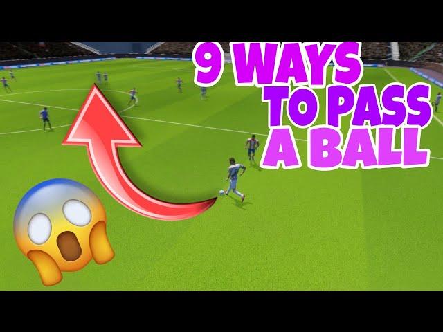 9 WAYS TO PASS A BALL IN DREAM LEAGUE SOCCER 2021 | DLS 21