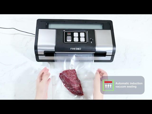 FRESKO V9 Smart Vacuum Sealer,Full Automatic Food Sealer Machine