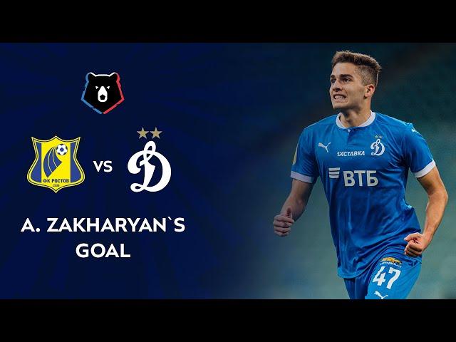 Zakharyan`s goal in the match against FC Rostov