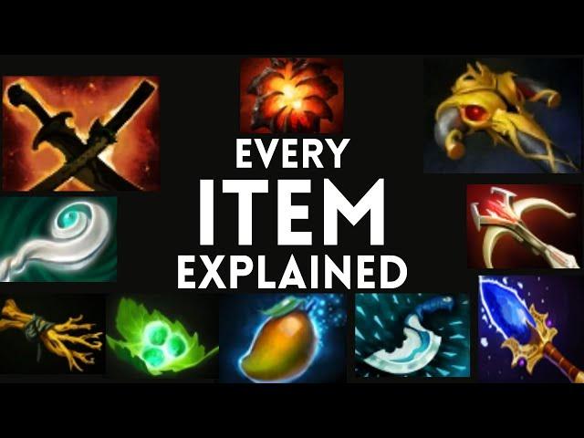 Every Item in Dota 2 Explained