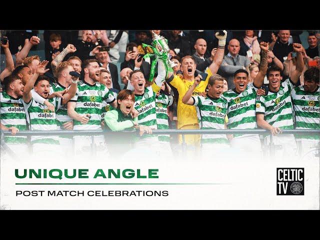 Scottish Cup Final Unique Angle | Celtic 1-0 Rangers | Post-match Celebrations for Celts at Hampden!