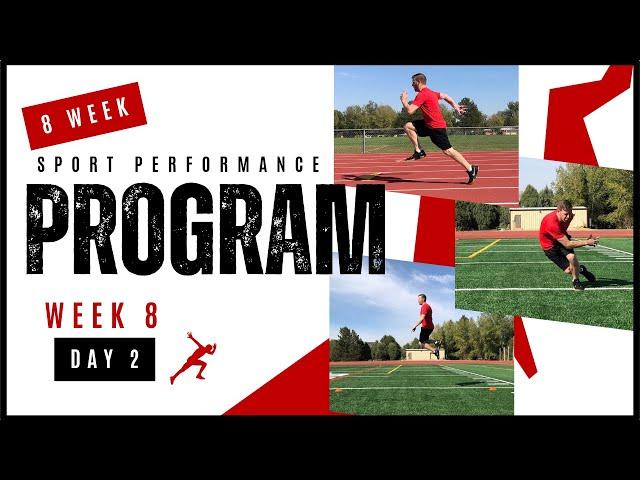 8 Week Sport Performance Program (Wk 8: Day 2) | Improve Athleticism