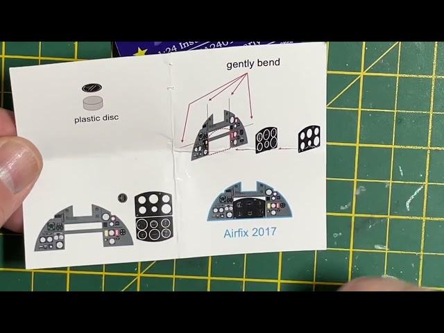 Yahu Models 3D instrument panel for the Airfix 1/24 Hawker Typhoon “Car Door” - a quick review