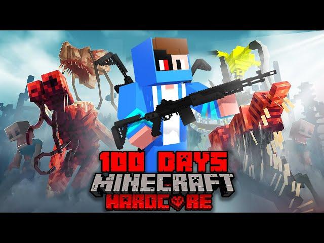 I Survived 100 Days World Rise Of infection In Minecraft Hardcore