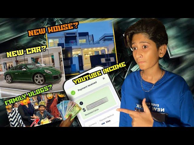 Youtube Income?Family Vlogging?New Car? QnA 2024